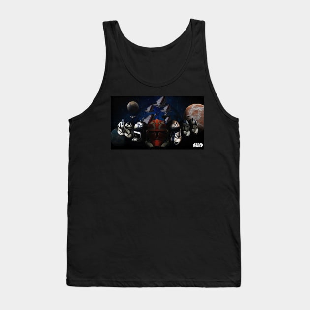 Clone wars Tank Top by Lonely_Artist